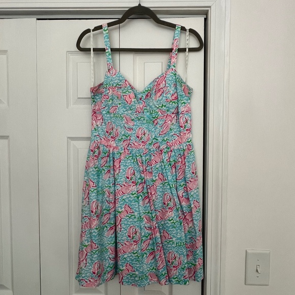 Lilly lobster/lobstah roll Ardleigh dress 🦞 sz 8 - Picture 1 of 6